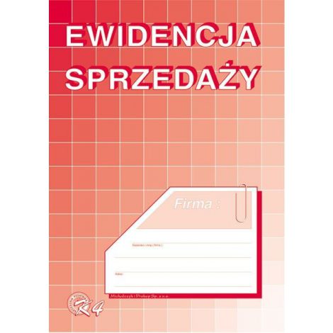 Druk MiP Ewidencja Sprzedaży A5/32